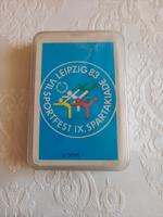 DDR Kartenspiel "LEIPZIG  83 VII SPORTFEST IX SPARTAKIADE" Neu Brandenburg - Rathenow Vorschau