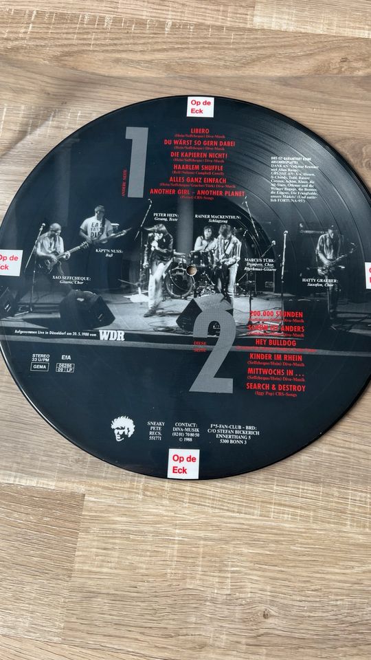 Punk LP Sammlung Vinyl Schallplatten Crass Brieftauben Punkrock in Graben (Lechfeld)