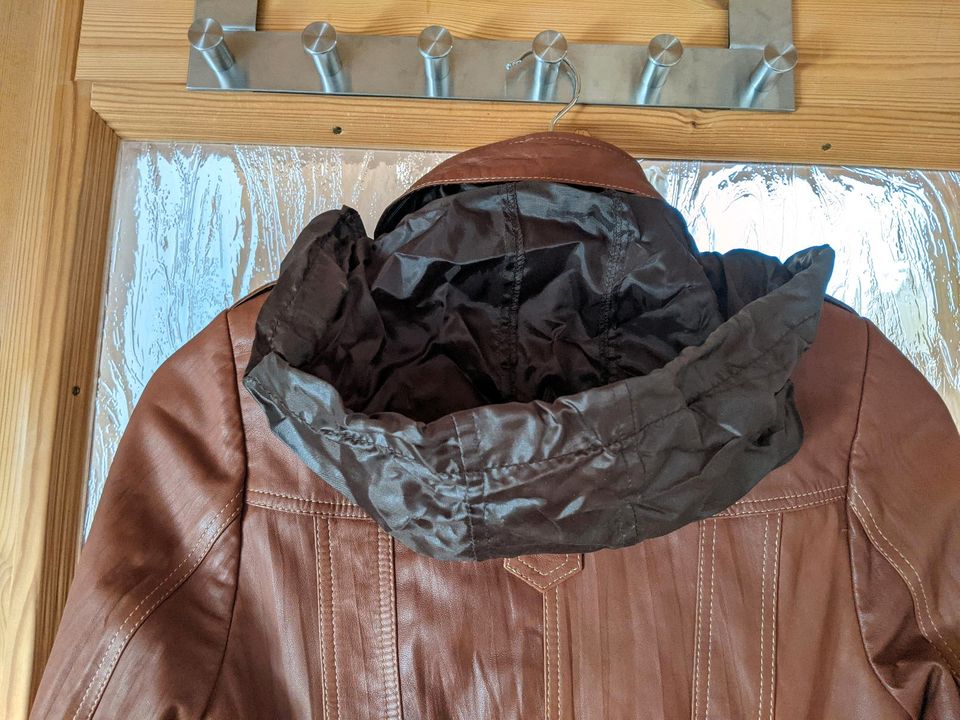 Lederjacke braun von Rossini Gr. S/ 36 -NEU- in Gründau