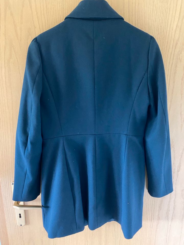 Kurzmantel Damen Zara Marineblau in Hamm