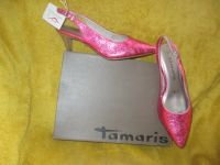 NEU Glitzer Kitten Heels Highheels Slingbacks Sling Pumps Tamaris Baden-Württemberg - Bammental Vorschau