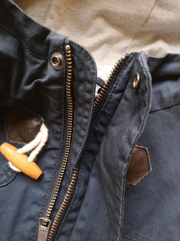 Benetton Jacke Caban Matrose blau 122 in Mainz