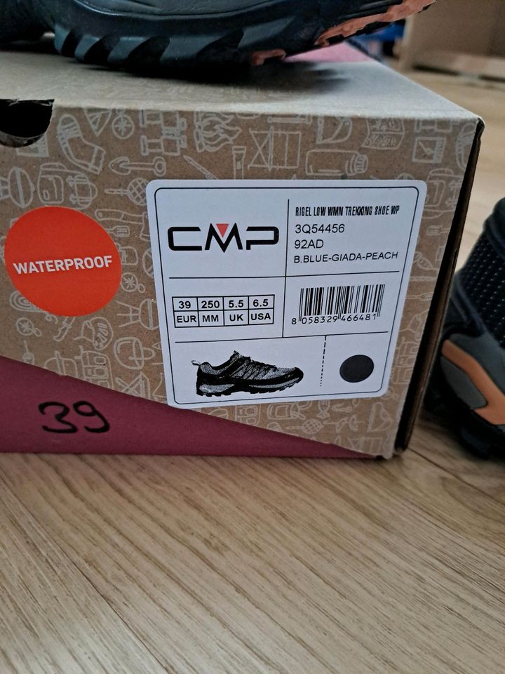 Wanderschuhe, Outdoorschuhe, wasserdicht, Größe 39 von CMP in Filderstadt