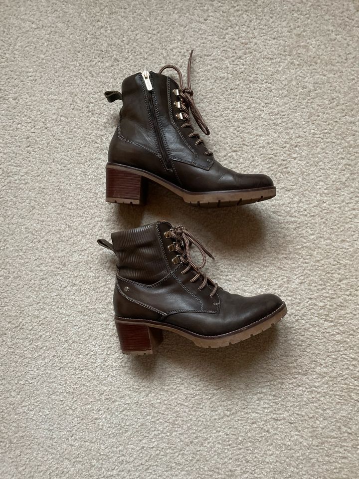 *Pikolinos*braune*Damen*Stiefelette*Schuhe*Leder*Gr.38* in Suhl