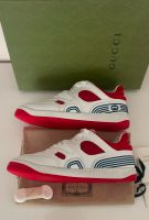 Gucci Basket Herren Sneaker weiss mit rot Gr. 44 NEU-NP750€ Baden-Württemberg - Ilvesheim Vorschau