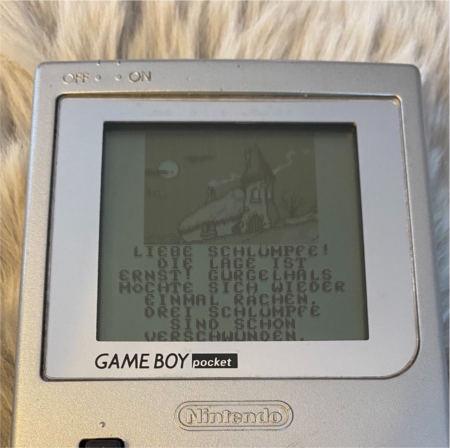 Die Schlümpfe Nintendo GAME BOY Spiel in Westerrönfeld