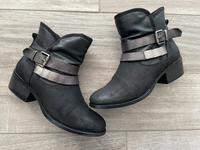 Graceland Stiefeletten Gr. 36 Schnalle Wildleder Optik Bayern - Abenberg Vorschau