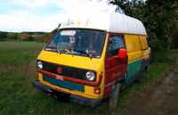 VW T3 Bus Postbulli 1.9D 1Y Motor Bulli Hochdach Camper Oldtimer Sachsen - Radeberg Vorschau