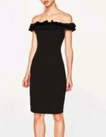 Zara Kleid knielang Midikleid Schulterfrei elegant Abendkleid S Berlin - Spandau Vorschau