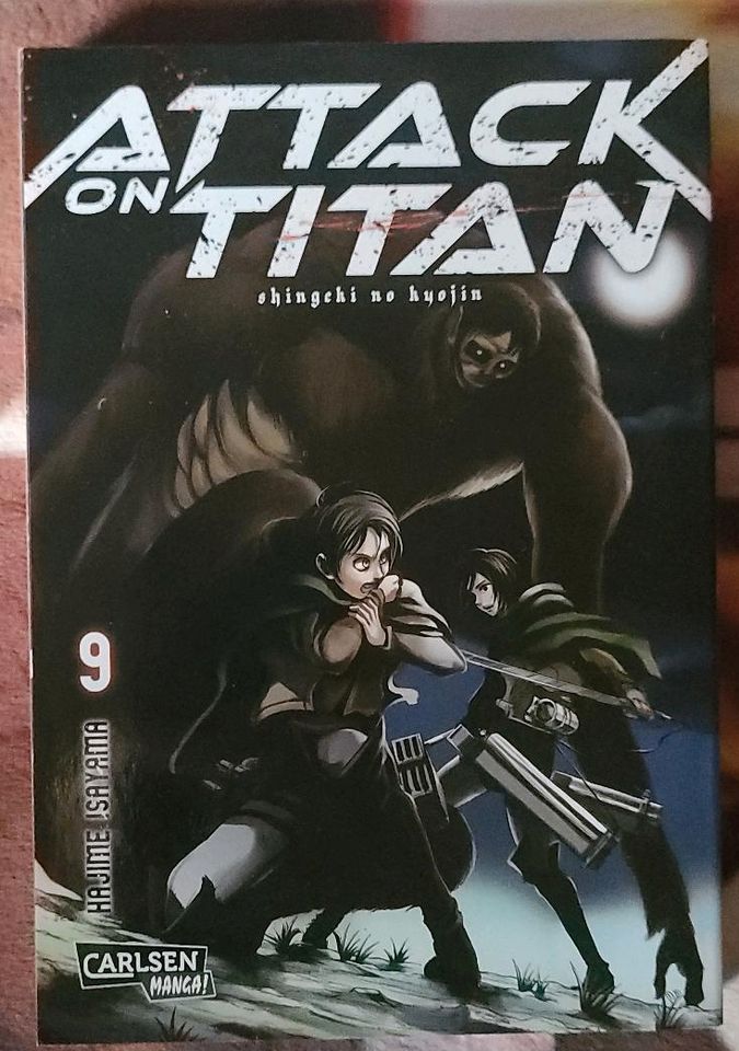 Attack on titan manga in Herne