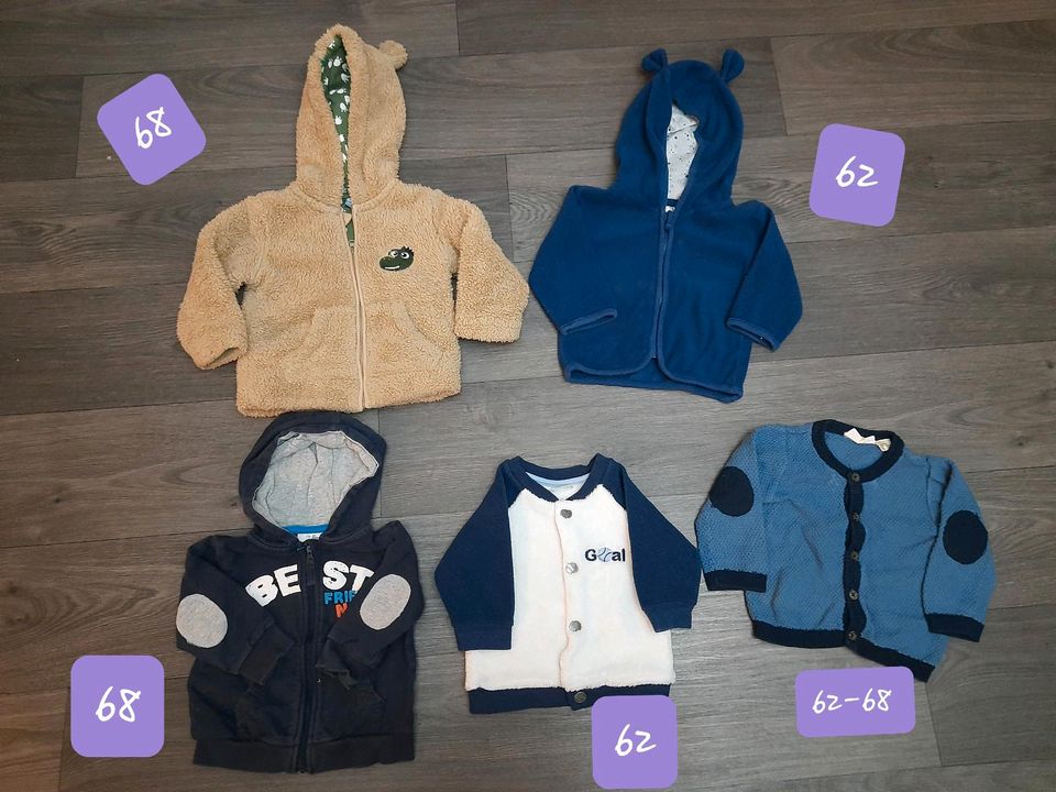 Babybekleidung, Paket selbst zusammenstellen Größe 50 bis 92 in Lunestedt