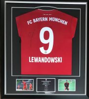 Lewandowski gerahmtes Trikot - Erfolge 2020 - limitiert OVP NEU Bayern - Dinkelsbuehl Vorschau