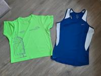 L 2x Laufshirt Lauftop Dämmermarathon Nike brooks blau grün Baden-Württemberg - Mannheim Vorschau
