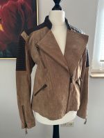 MANGO Lederjacke Wildleder braun Gr. L Niedersachsen - Wildeshausen Vorschau