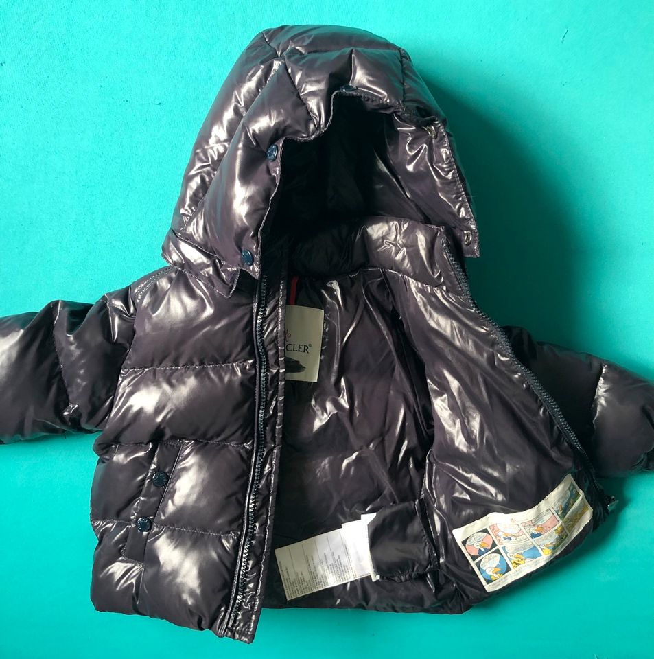 Moncler ‼️Baby Winteranzug Daunen Schwarz Gr.9-12 Monate Top‼️ in Frankfurt am Main