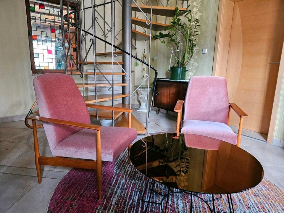 Mid-Century Armlehnstuhl Lounge Chair Sessel in Erfurt