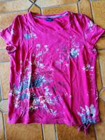 Pinkes T-Shirt mit Blumen von Cecil Größe M Saarbrücken - Malstatt Vorschau