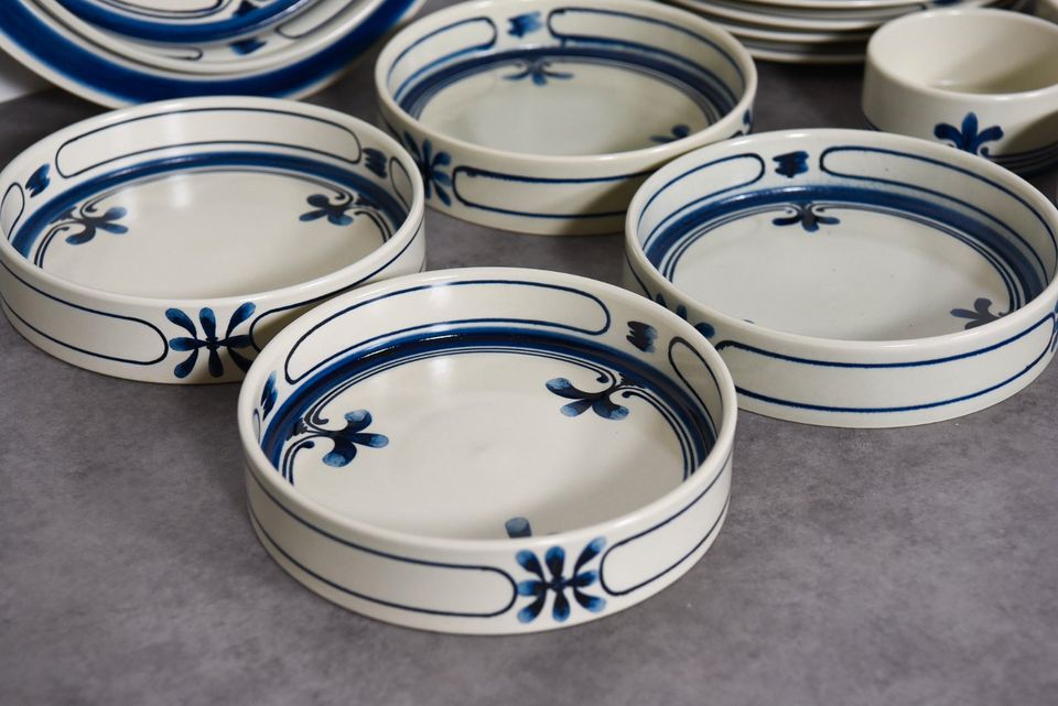 Riesiges Set Rosenthal Sienna Blau Service TOP Zustand 39 tlg. in Centrum