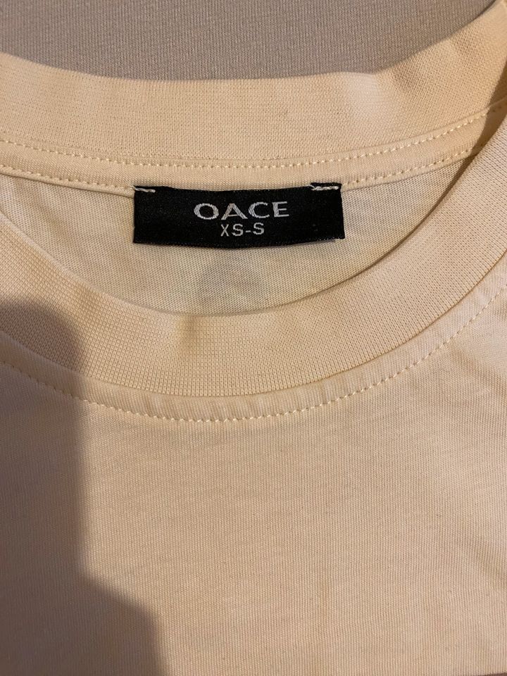 Oace Cropped T-Shirt in Rosendahl