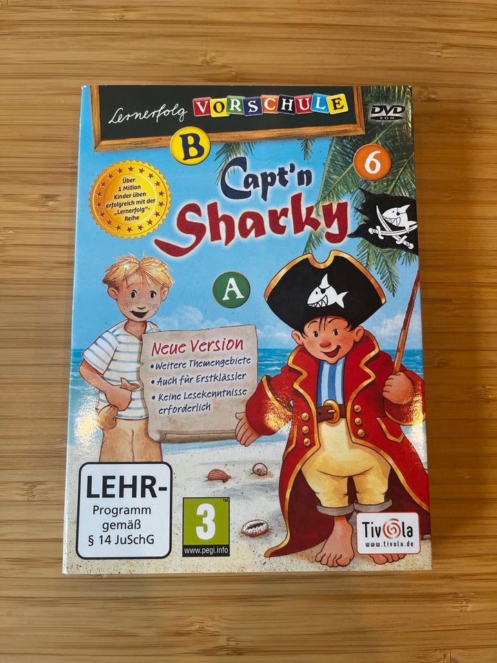 Capt‘n Sharky Lernerfolg Vorschule Lernprogramm in Remchingen