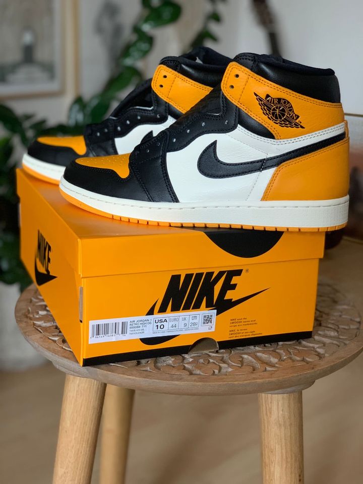 Nike Air Jordan 1 Retro High OG Taxi inkl. OVP Sneaker in Berlin