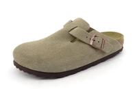 Birkenstock BOSTON Taupe Clogs Pantolette Leder Schmal Gr. 36 Hessen - Stadtallendorf Vorschau
