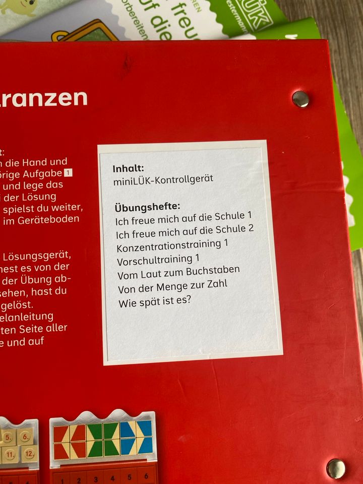 Der mini LÜK Schulranzen Koffer + 2 Kindergarten + 1 Vorschule in Schiffweiler