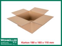 NEU Versandverpackung 25 Stk Karton Faltkarton 190 x 165 x 110 mm Bayern - Bruckberg bei Landshut Vorschau