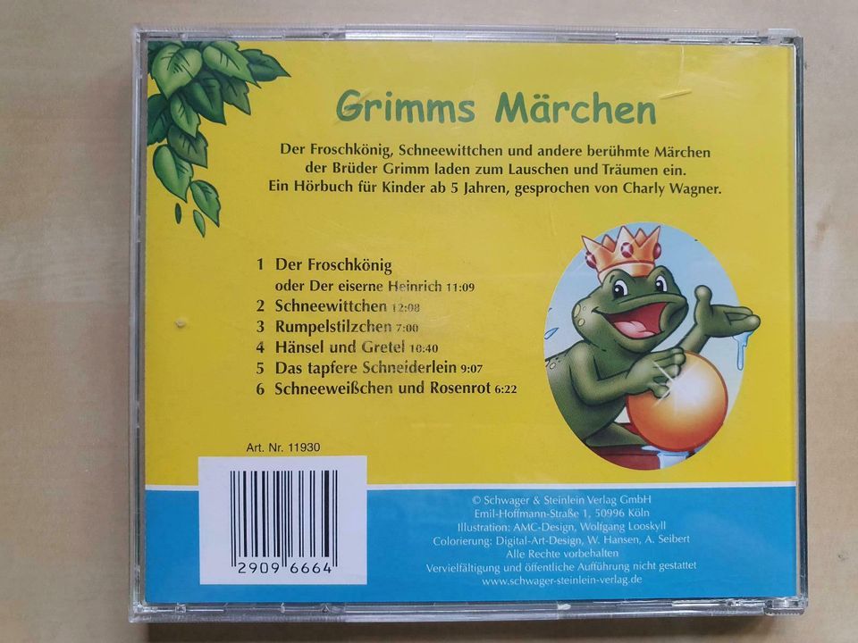 Hörbuch CD: Grimms Märchen in Stemwede