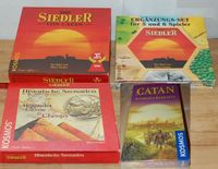 Die Siedler von Catan + 5 + 6 Spieler  Erweiterungen Cheops Holz Wiesbaden - Mainz-Kastel Vorschau