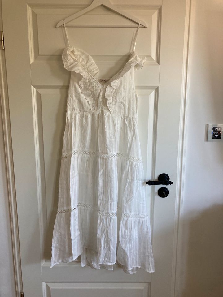 Orsay Midikleid weiß/beige Gr. 36 NEU in Quedlinburg