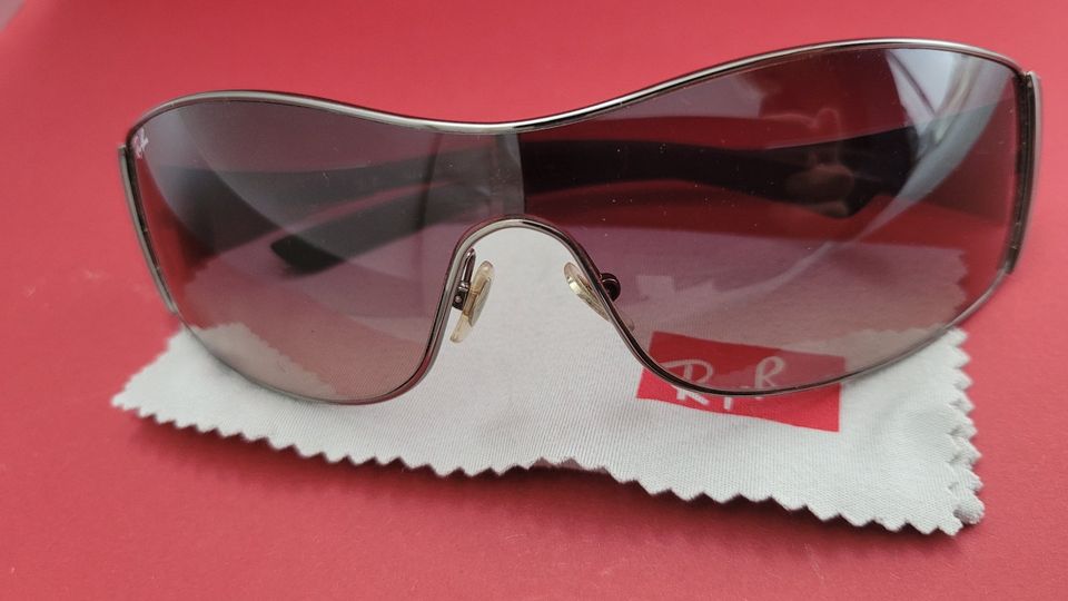 Ray-Ban Unisex Sonnenbrille RB3268 silbergrau gebürstet in Burgdorf