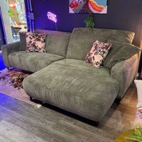 Ecksofa Toni - Relaxfunktion - Breitcord Turtle - 284x180 cm Nordrhein-Westfalen - Bocholt Vorschau