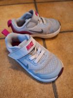 Sneaker/Halbschuh, Nike, Gr. 22, grau/pink, Gummi&Klettverschluss Niedersachsen - Sehnde Vorschau