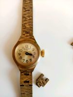 Armbanduhr Uhr antik alt Gold Schmuck zum Kleid Blazer 20er Jahre Altona - Hamburg Ottensen Vorschau