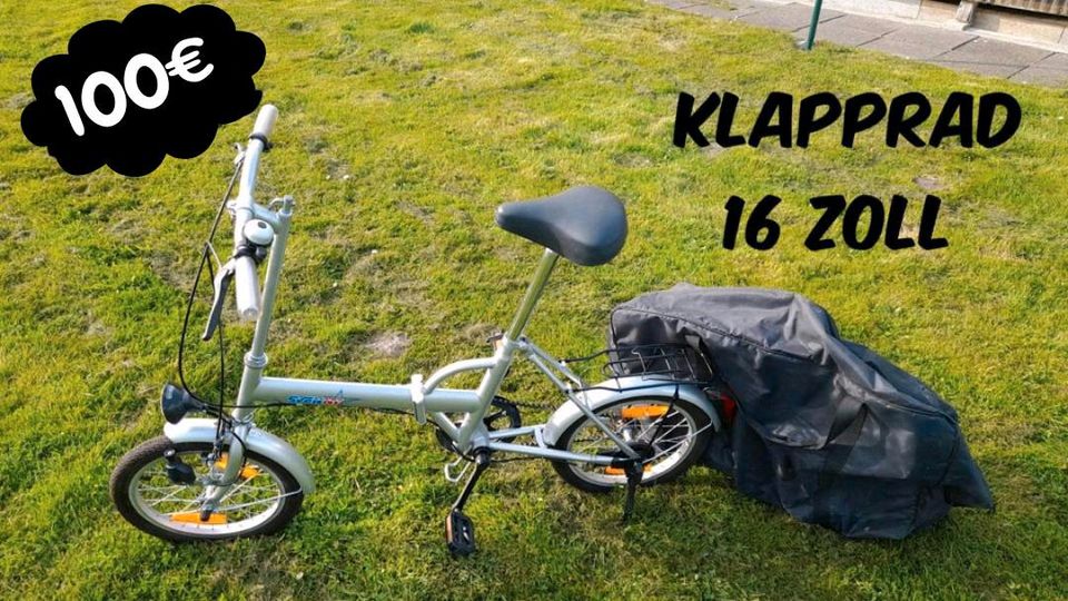 Mehrere 16 und 18 Zoll Räder Rad Fahrrad Puky Klapprad in Barlt