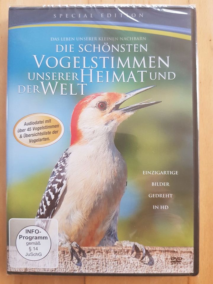 DVD Die schönsten Vogelstimmen unser Heimat und der Welt 2 Euro in Mönchengladbach