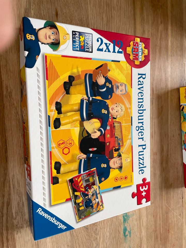Puzzle Feuerwehrmann sam in Lamerdingen