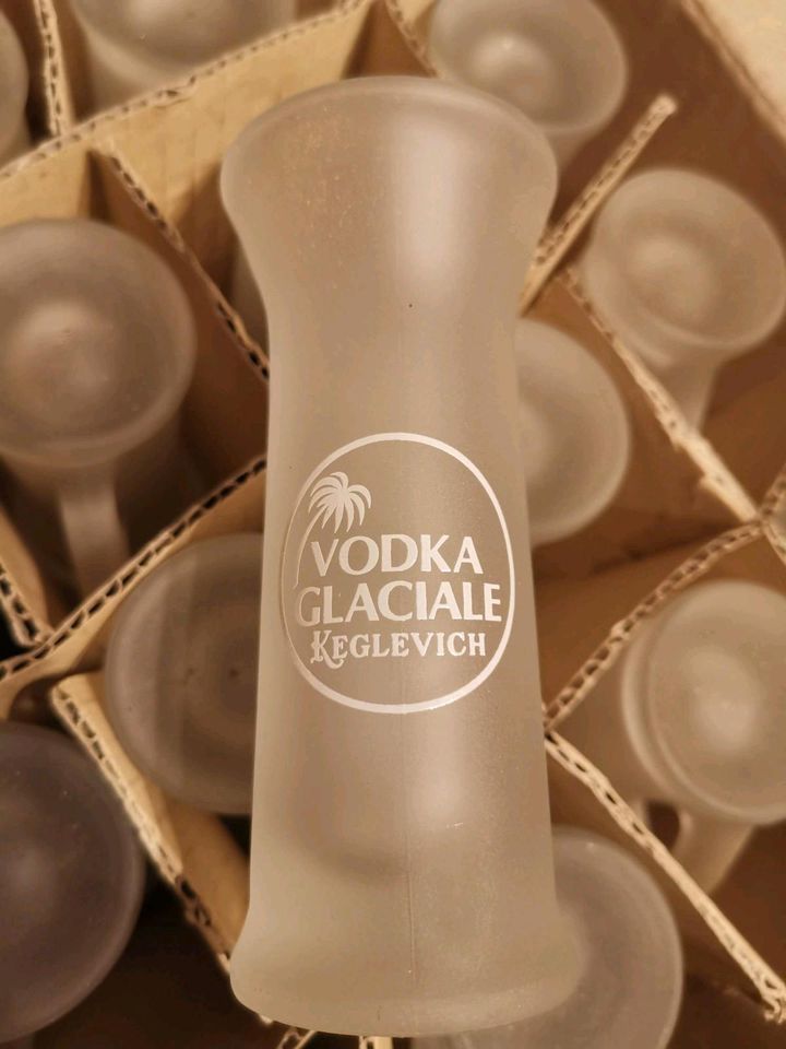 VODKA GLÄSER  -Stock Glaciale  OVP  Neu in Kulmbach