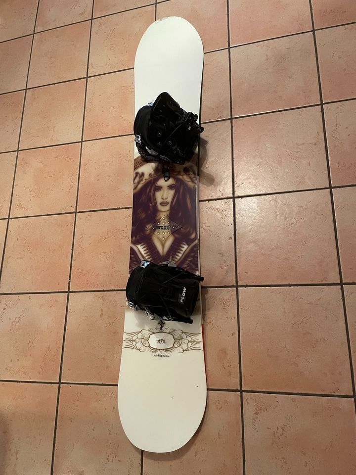 Nitro Snowboard Marc Frank Montoya, 155cm mit Flow Bindung in Contwig