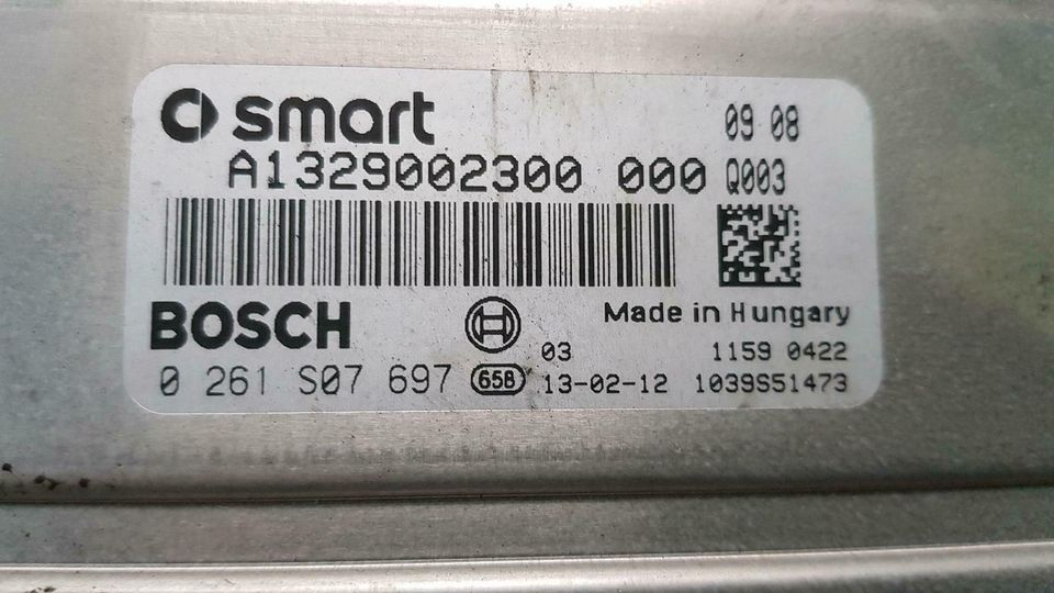 Smart Fortwo 451 Motorsteuergerät Steuergerät Motor a1329002300 in Hamburg