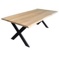 Esstisch Holztisch Tisch Eiche Massiv Baumkante inkl. Fuß Nordrhein-Westfalen - Lünen Vorschau