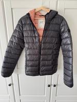 Übergangs Jacke mit Kapuze QS /S.Oliver grau/ rosa Gr.S NEU Hessen - Rockenberg Vorschau