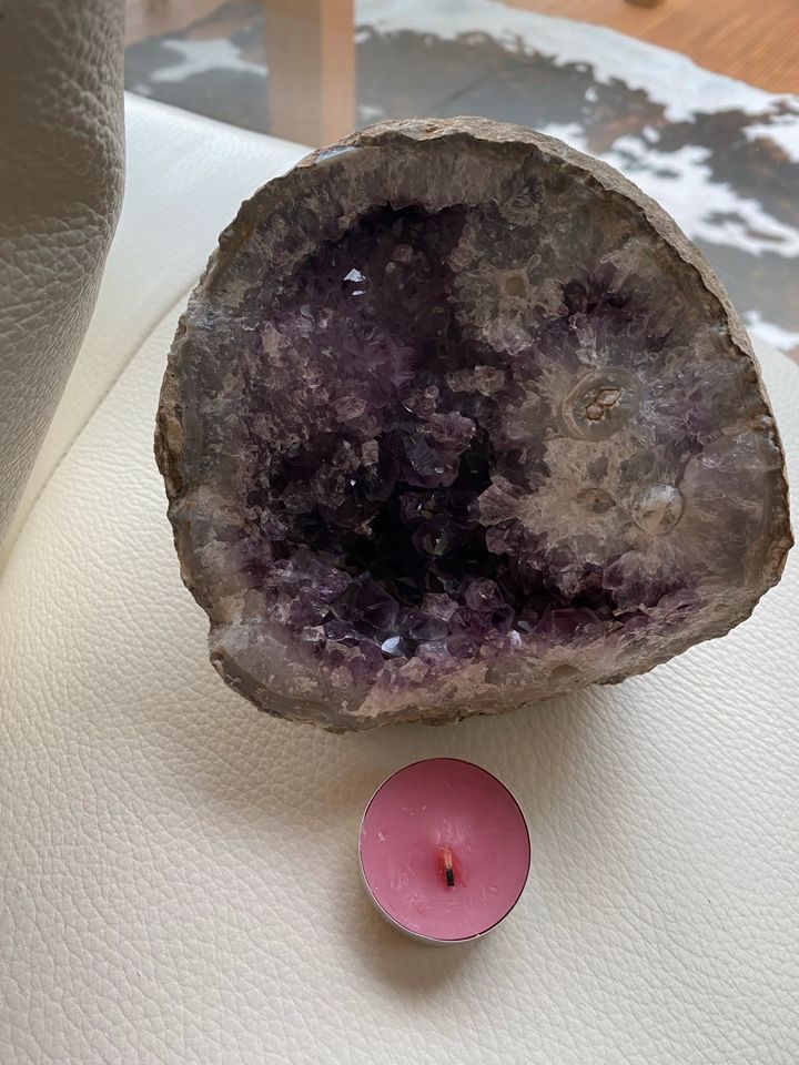 Gigant Amethyst Druse Endstück Österreich in Saalfeld (Saale)