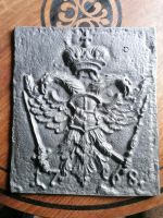 Kaminplatte Gussplatte 1768 Wappenplatte Wappen Adler Krone Brandenburg - Hennigsdorf Vorschau