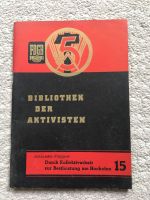 DDR Buch 5 Jahres Plan FDGB Bibliothek der Aktivisten Kollektiv Sachsen-Anhalt - Dessau-Roßlau Vorschau