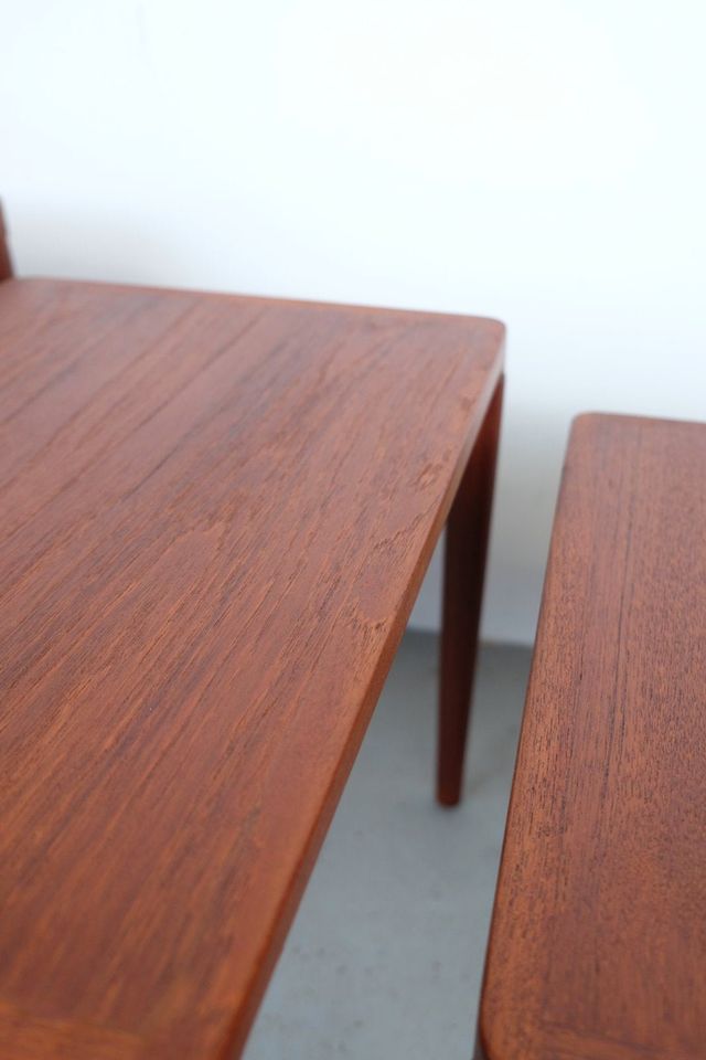 Vintage 60er 70er Beistelltisch Satztische BRAMIN Teak dänisch in Gießen