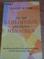 Buch "Die 100 Geheimnisse glücklicher Menschen" David Niven Baden-Württemberg - Wangen im Allgäu Vorschau
