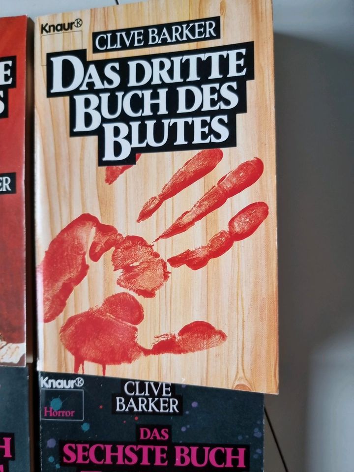 Buch des Blutes 1 bis 6 Clive Barker in Flensburg