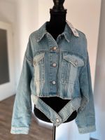 Zara blaue Jeansjacke Damen Jacke Denim Baumwolle Gr. M Niedersachsen - Scheeßel Vorschau